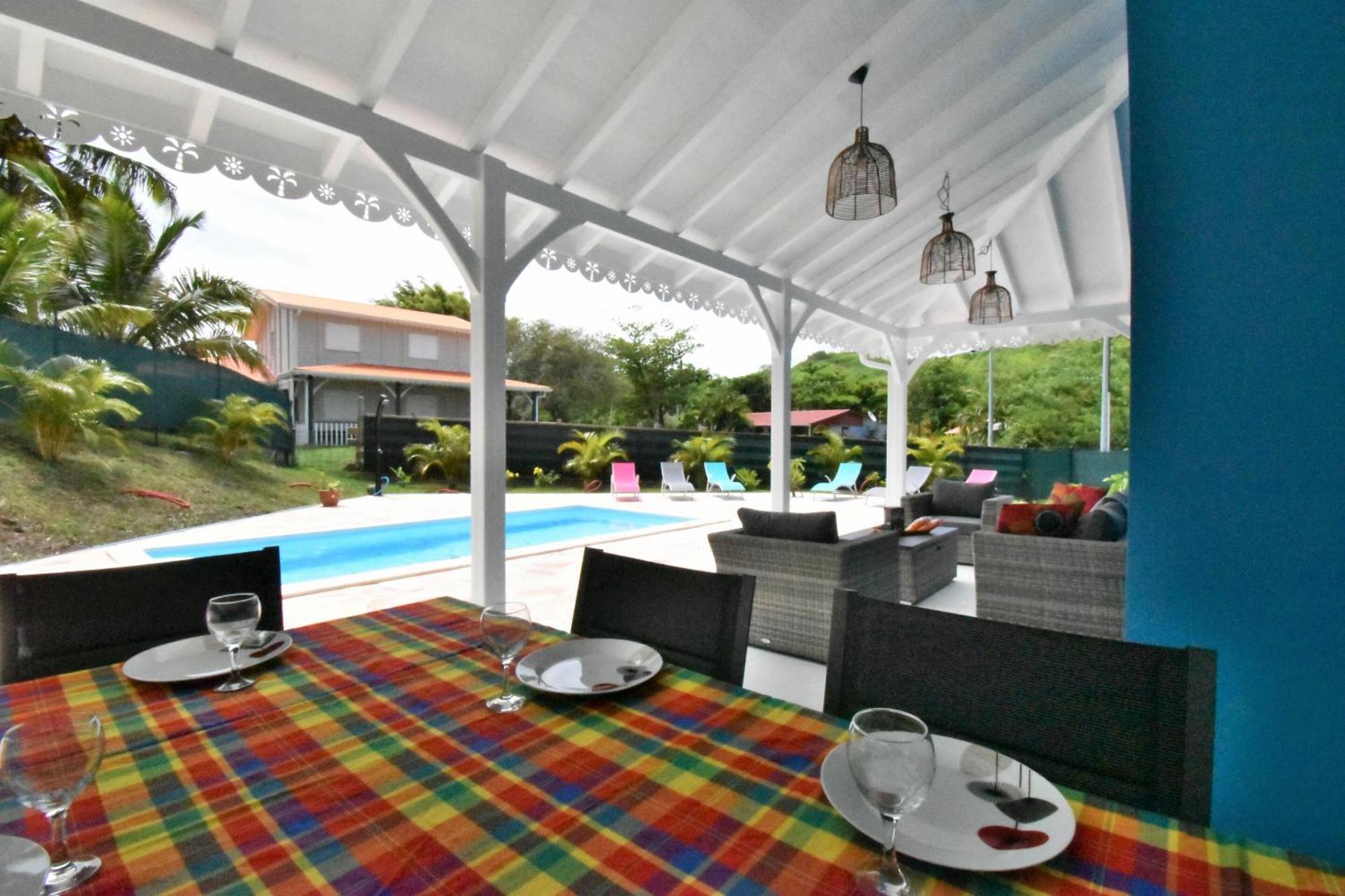 La Villa Timarys Sainte-Anne Bagian luar foto